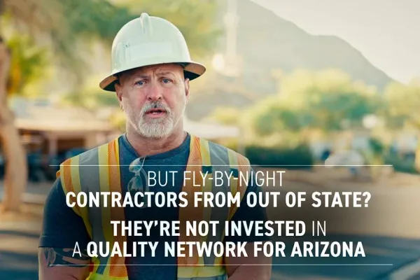 AZ Broadband Ad Screenshot