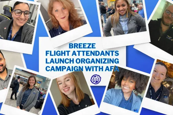 Breeze Flight Attendants