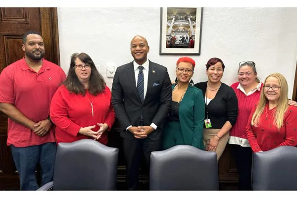 CWAers Met Maryland Governor