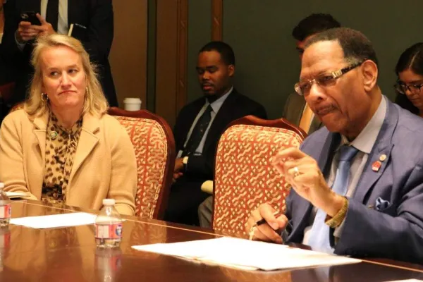 CWA President Claude Cummings Jr. Addresses Congressional Labor Caucus