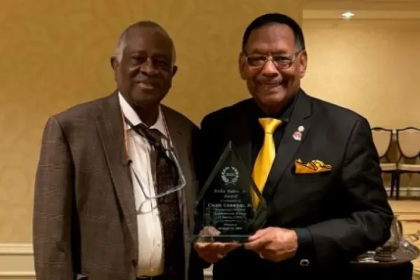 CWA President Claude Cummings Jr. Receives Willie J. Baker Award