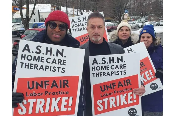 Visiting Home Health Therapists Strike