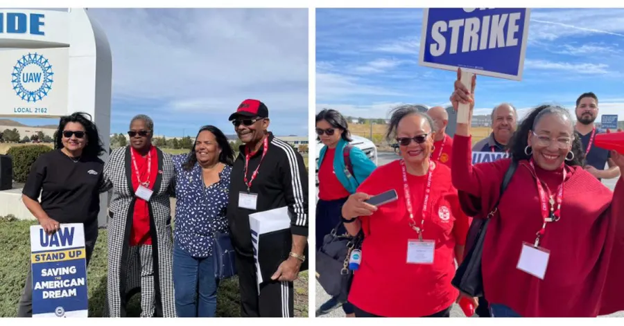 CWAers Join UAW Picket in Reno