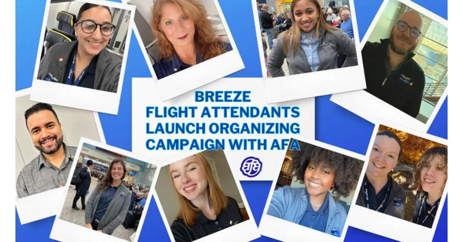 Breeze Flight Attendants