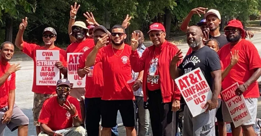 The CWA AT&T Southeast Picket Line Never Sleeps