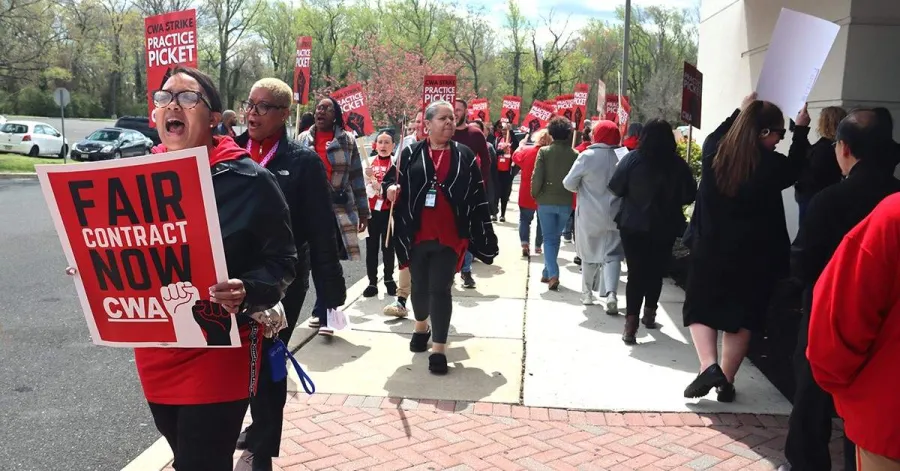 NJ CWAers Rally for Healthcare