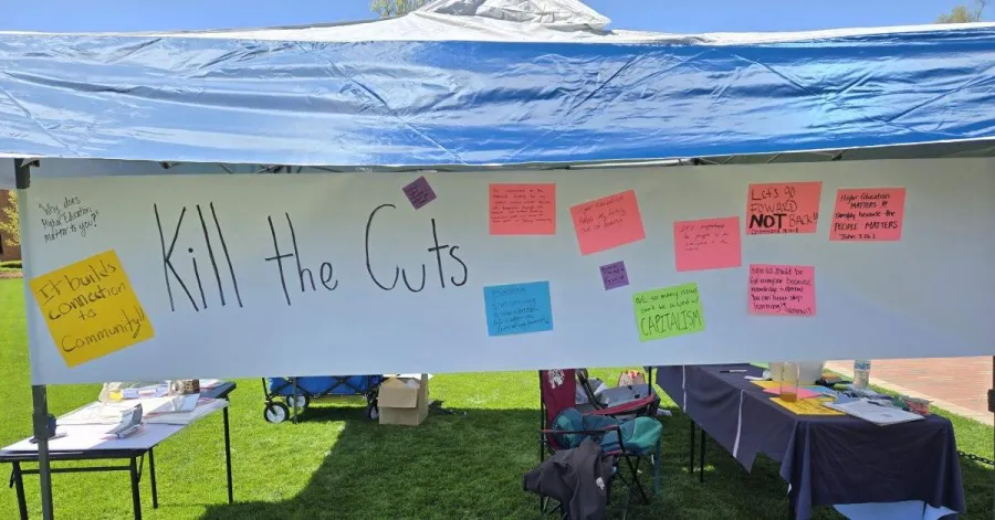 UCW-CWA Protest Cuts