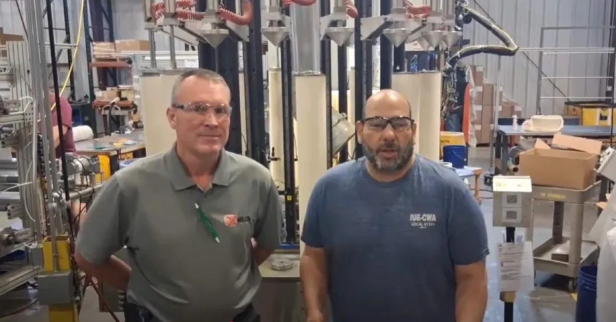 IUE-CWA members at the GE/Haier Appliance Park