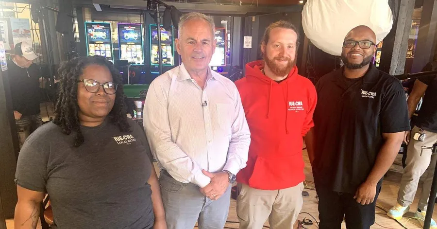 IUE-CWA Members Featured on CBS Evening News