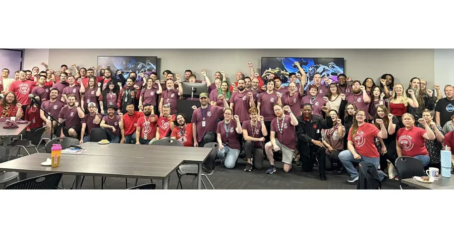 CWA President Cummings Meets with Activision Blizzard Workers